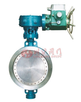 三偏心電動(dòng)對(duì)夾蝶閥